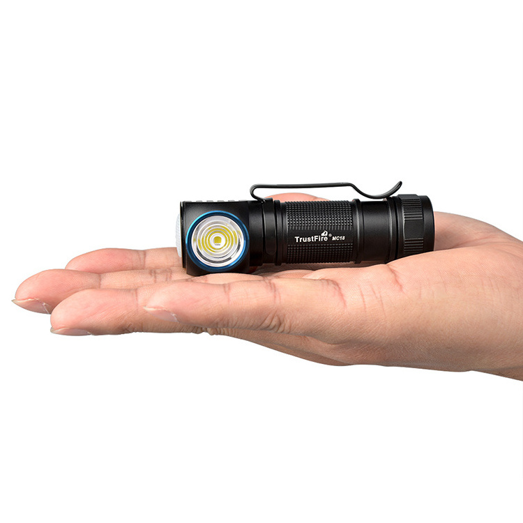 TrustFire Newest MC18 Led Rechargeable Headlamp Flashlight 1200Lm Powerful Led Usb Head Lights Magnetic Flashlight