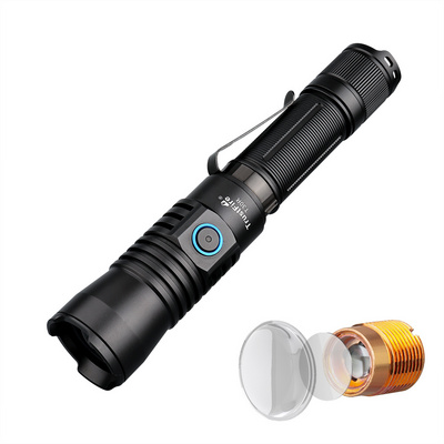 TrustFire T30R LEP Tactical Flashlight 460 Lumens Laser 1100M Beam Range Rechargeable Led Lighting Torch