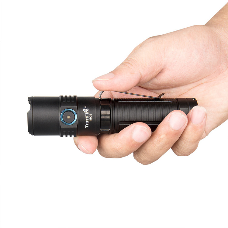 TrustFire EDC Flashlight 4000 Lumens MC5 USB Keychain Torch Light 21700 LED Magnetic Flashlight