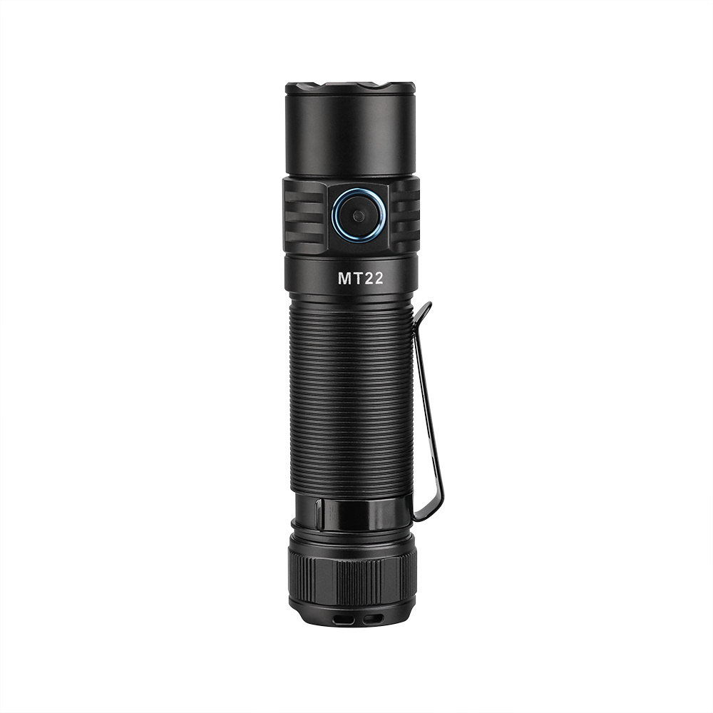 TrustFire MT22 2250LM EDC Maglite Flashlight with 18650 USB C Aluminum Portable Worklight for Camping High Powered IP68