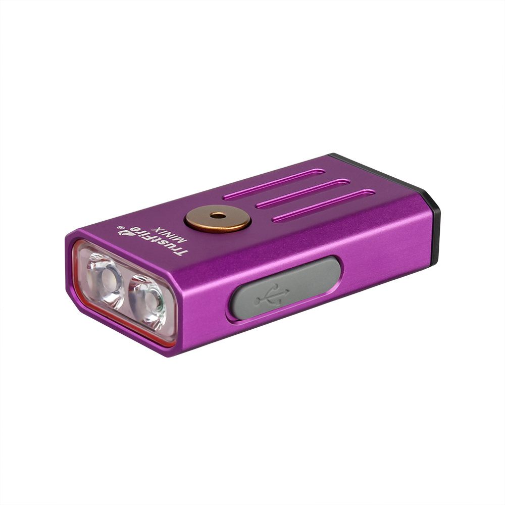 Mini Flashlight Lantern Suppliers Trustfire Minix 320Lm Portable Mini Cute Usb Keychain Flashlight Lampe