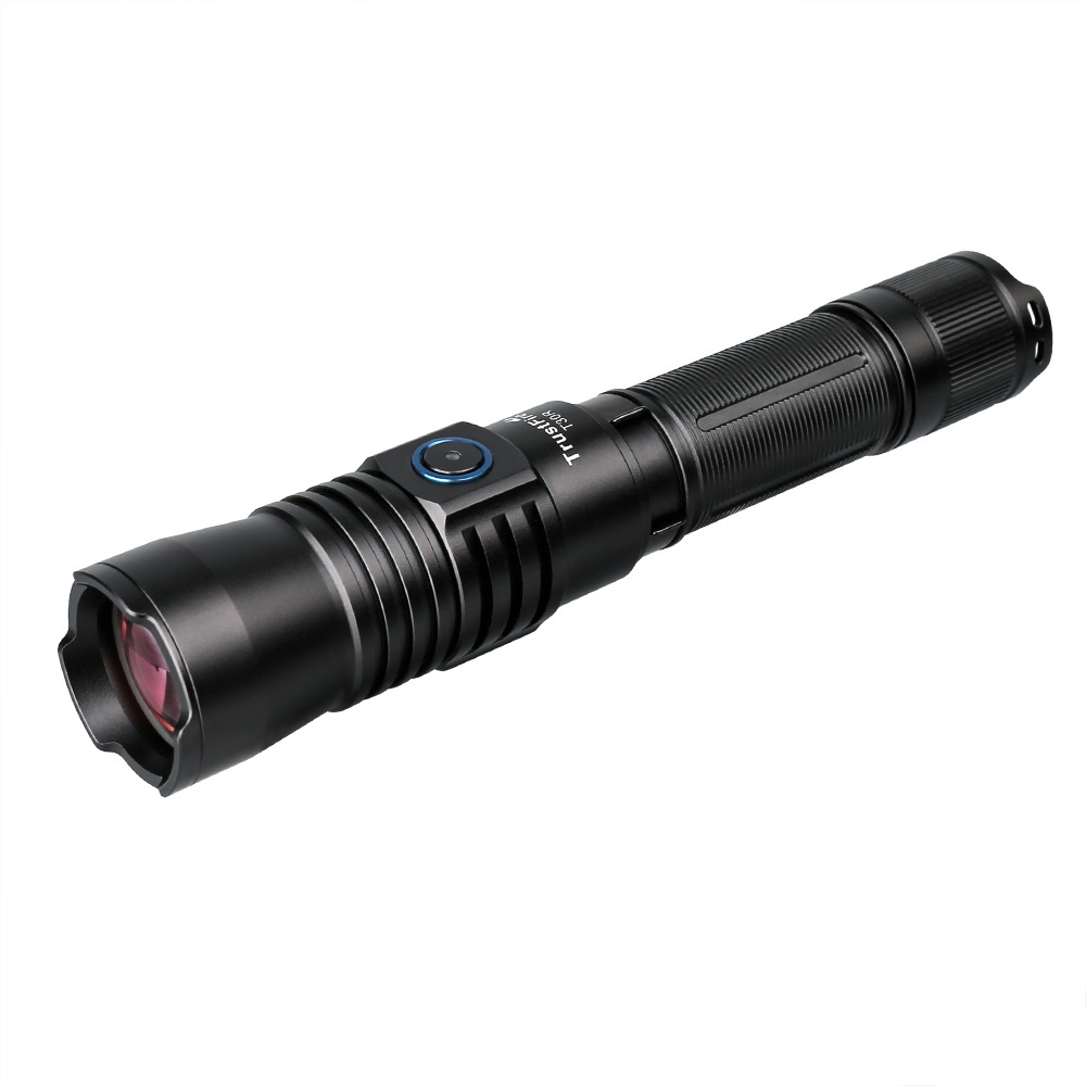 TrustFire T30R LEP Flashlight The Best Torch For Tactical Emergency Self Defense 1.1KM Long Range Torch Customized Logo