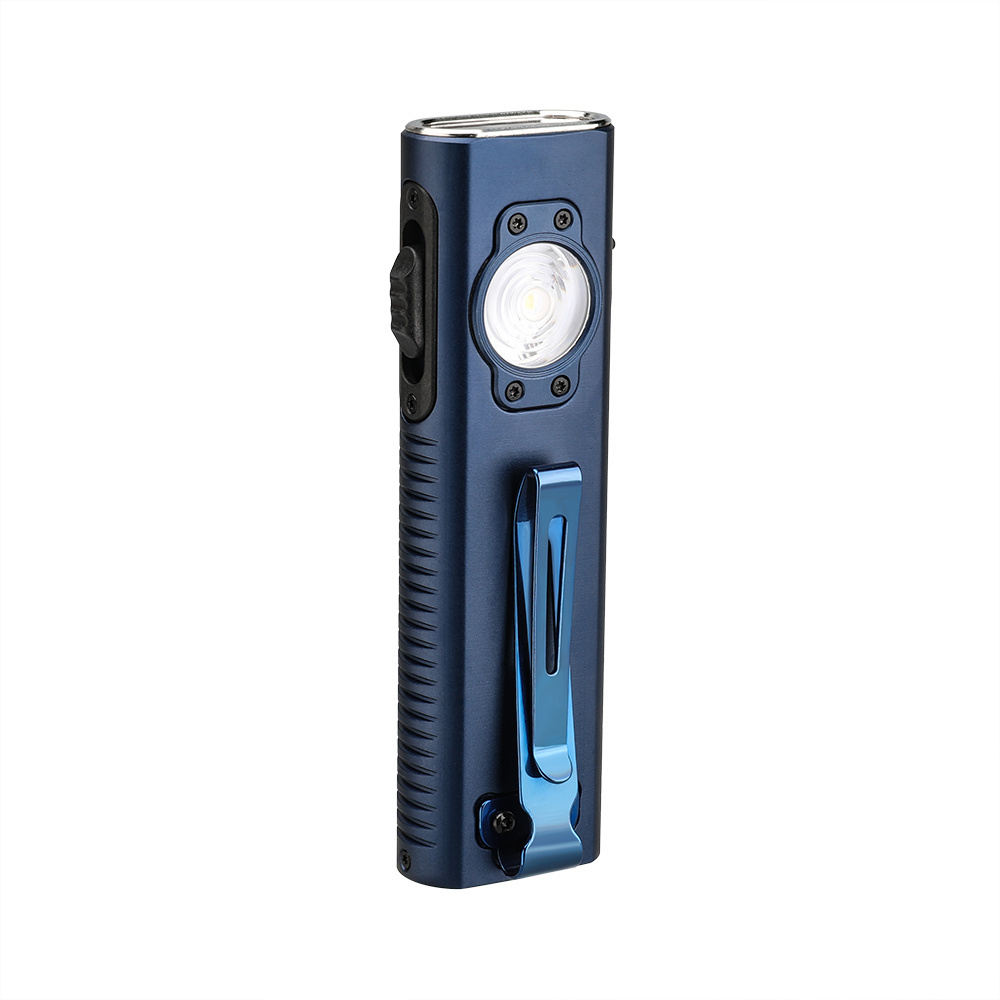 TrustFire MINIX3 Flat Pocket 1050LM Flashlight Keychain UV Magnetic Torch Green Laser Work Light