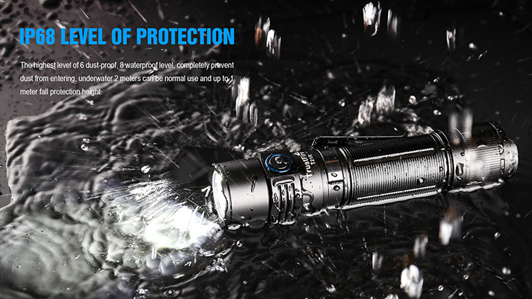 TrustFire T21R Strong Aluminum Body Torches 2600 lumens shockproof tactical rechargeable Flashlight