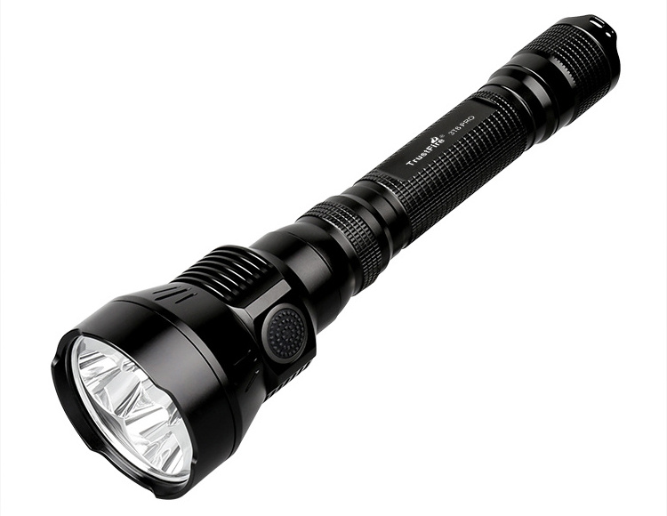 Trustfire 3T6 Pro 5200LM Tactical Rechargeable High Beam Camping Torch Light Flashlights Best Outdoor LED Black IP68 80 50000