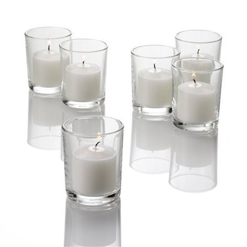 Tealight Clear Glass Votive Candle Holders