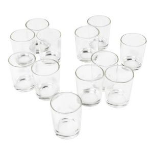 Tealight Clear Glass Votive Candle Holders