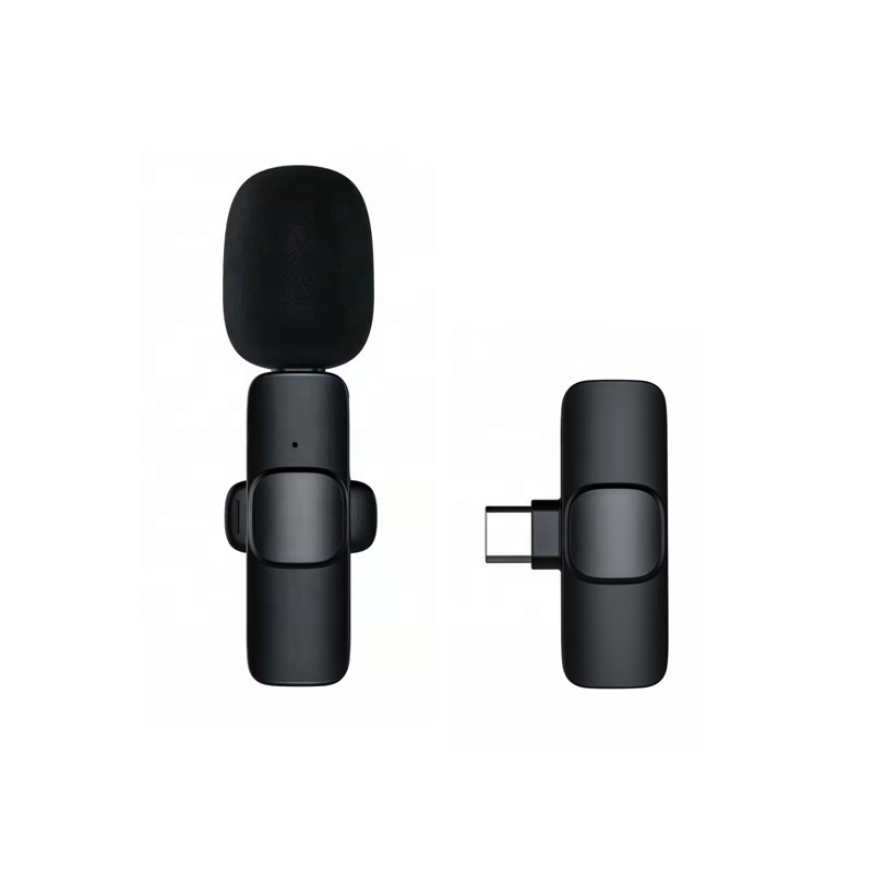 Portable audio video recording mini karaoke lavalier mic living broadcast rechargeable mobile phone Wireless microphone