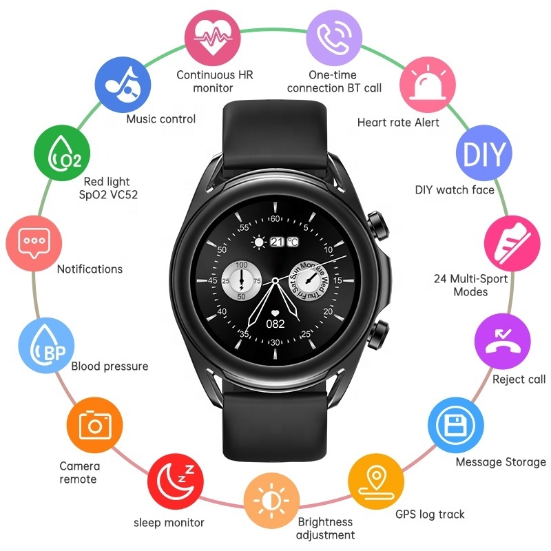 New Launched Fitness Smart Watch Call Function Music App Control Smart Wrist Watch