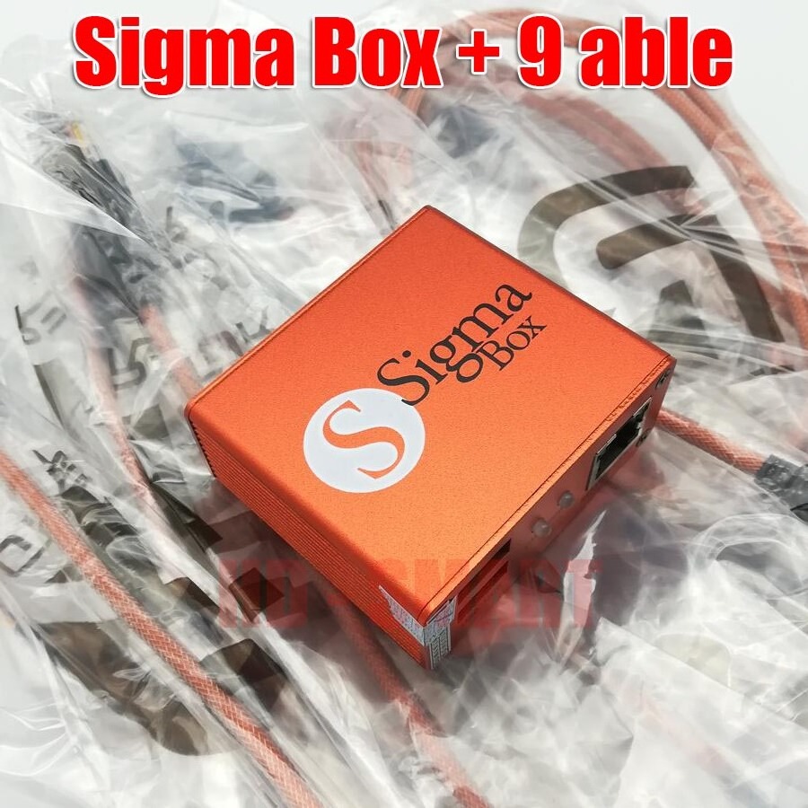 reselling Sigma Box with Cable Set + Sigma Pack 1, 2, 3 Activations