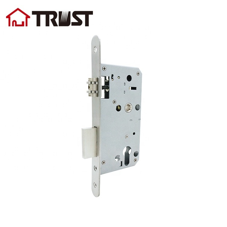 TRUST 7255-RC-DB-SS  Home hardware Roller Bolt Mortise Mortise Lock 55mm Backset Door Security mortise lock cylinder