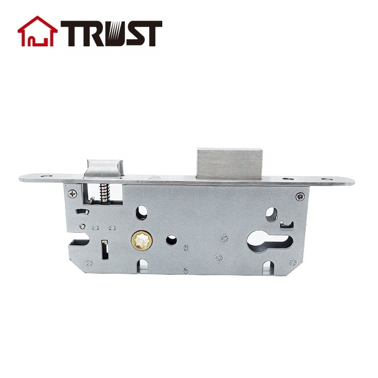 TRUST 8545-DB -ET 45mm backset narrow mortise lock body mortise door locks for wooden or steel door Euro Standard lock body