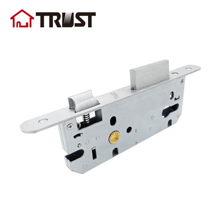 TRUST 8545-DB -ET 45mm backset narrow mortise lock body mortise door locks for wooden or steel door Euro Standard lock body