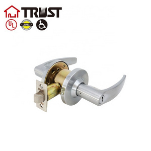 TRUST 4412-SC Commercial Door Lever Lock Privacy ANSI Grade 2 Bathroom Door Locks