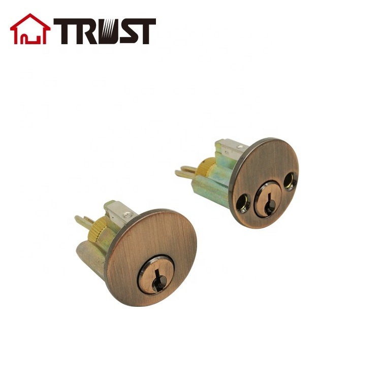 TRUST 7312-AC Double Cylinder Deadbolts ANSI Grade 3 Door Lock In Antique Copper