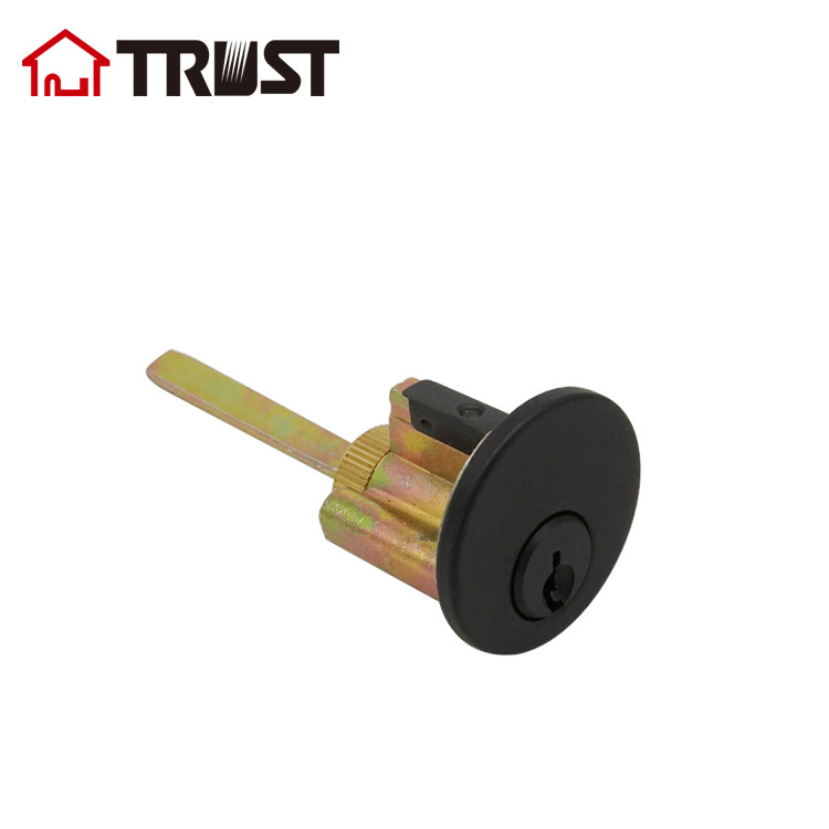 TRUST 7301-MB ANSI Grade 3  Deadbolt Lock Front Door Single Cylinder  Keyed Alike