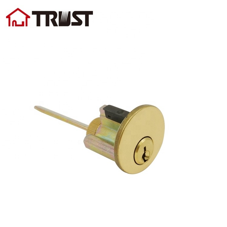 TRUST 7301-PB ANSI Grade 3 American Single Cylinder Deadbolt Door Lock In Polish Brass