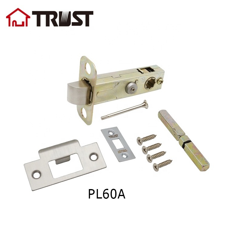 TRUST PL60(A) Bathroom And Passage Latch Privacy Door Latch With 60 Backset