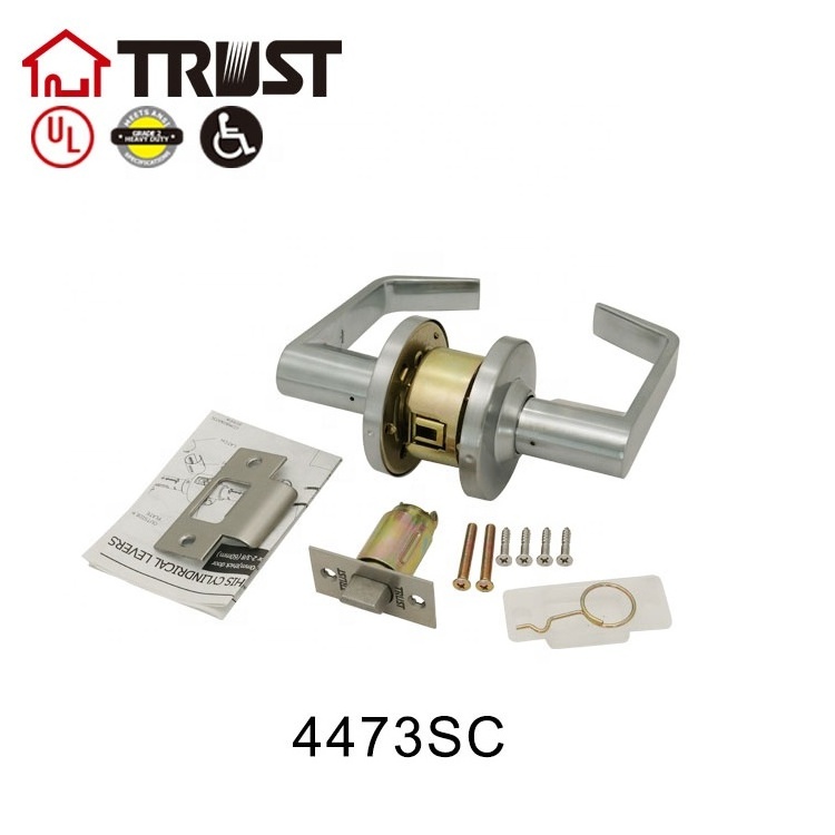 TRUST 4473-SC Passage Door Lock ANSI Grade 2 Heavy Duty Commercial  door Lock