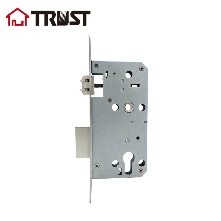 TRUST 7255-RC-DB-SS  Home hardware Roller Bolt Mortise Mortise Lock 55mm Backset Door Security mortise lock cylinder