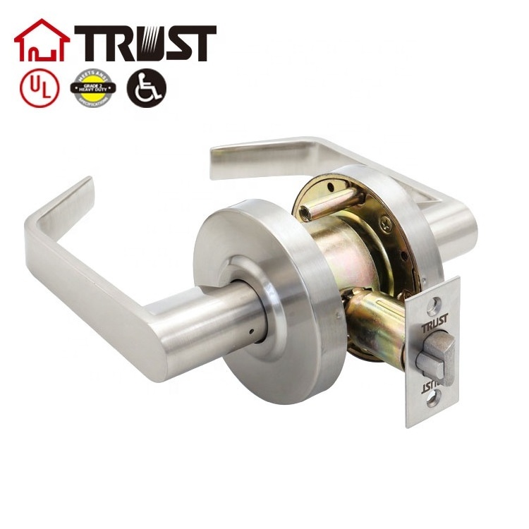 TRUST 4575-SN  Grade 2 Commercial Duty Classroom Lever ADA Satin Nickel Finish