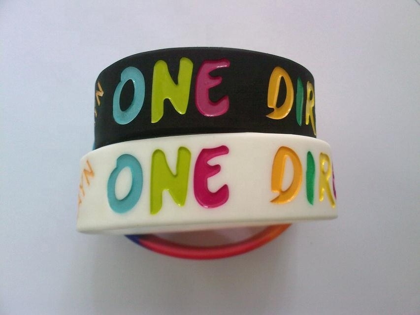 Personalized Fashion Silicone Bracelet, Cheap Custom Rubber Silicone Wristband For Promotion Gift And Events