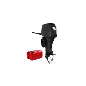 Chinese 75HP gasoline outboard boat motor,2 stroke for sale