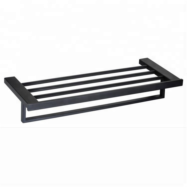 Bathroom Hardware Set Black Robe Hook Towel Rail Rack Bar Shelf Paper Holder Toothbrush Holder Bathroom Accessories