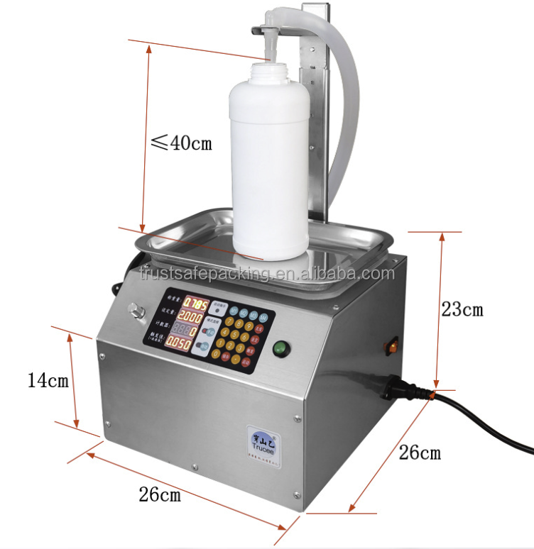 Small Weighing Automatic Quantitative Liquid Glue CNC Peristaltic Pump edible oil glue viscous liquid  Filling Machine