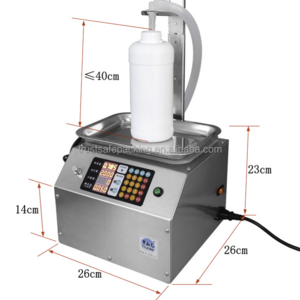 Small Weighing Automatic Quantitative Liquid Glue CNC Peristaltic Pump edible oil glue viscous liquid  Filling Machine