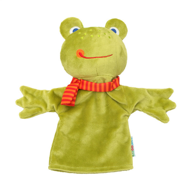 Wholesale Baby Plush Monkey/Duck/Frog Hand Puppet for Children