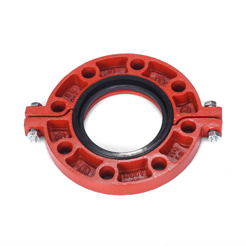 FM Ductile Cast Iron Groove Fitting Split Flange