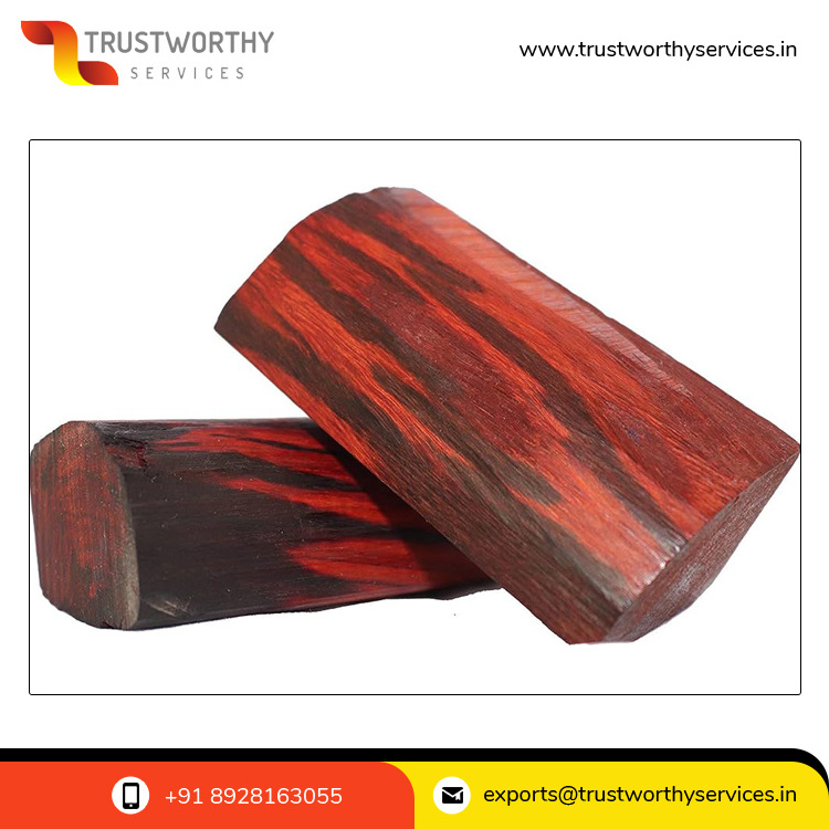 Natural Zitan Wood Red Sandalwood Logs Available Worldwide from Trusted Vendors for Medical Use at Discounted Price