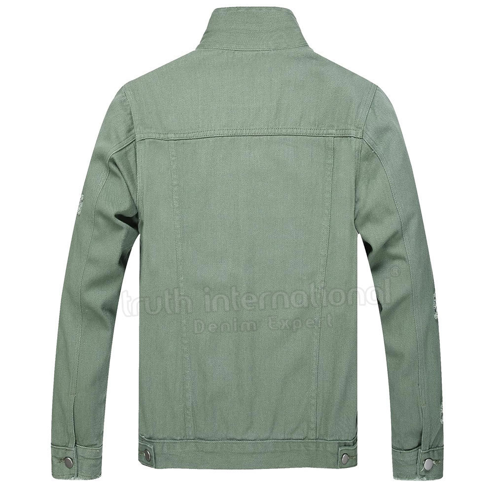 Hot Selling Design Jeans Jacket Stylish Latest Design Jeans Jacket Apparel Clothing Jeans Jacket