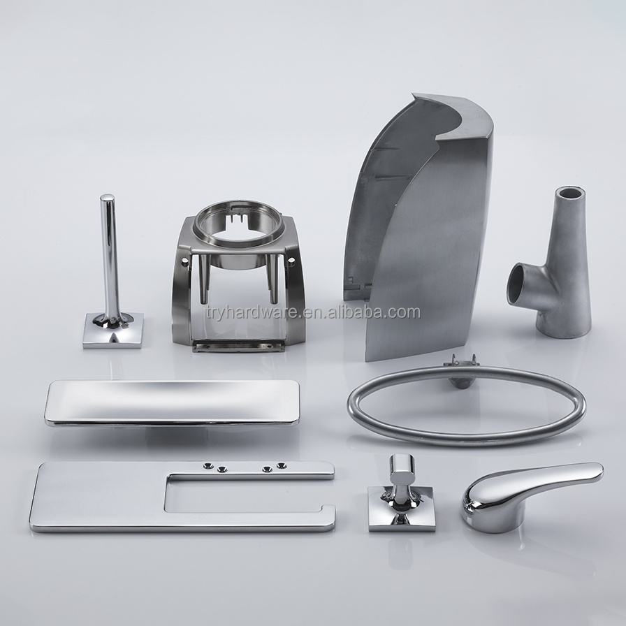 Customized Aluminum and Zinc Alloy Die Casting Parts Custom Casting Service Aluminum and Zinc Alloy Bathroom set Parts