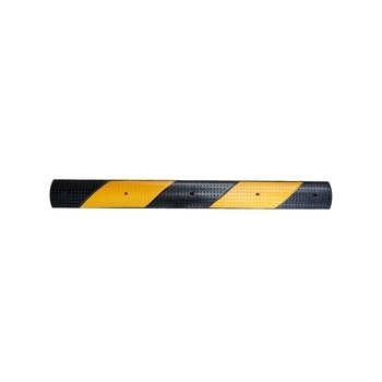 1000X100X20mm Safe Lane Road Cable Ramp Rubber Steel Speed Bump