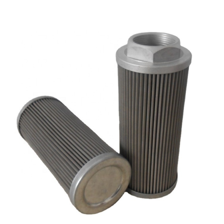 China Supply Hydraulic Suction Oil Filter Element WU-160*100-J Stainless Steel Wire Mesh Washable Filter Cartridge