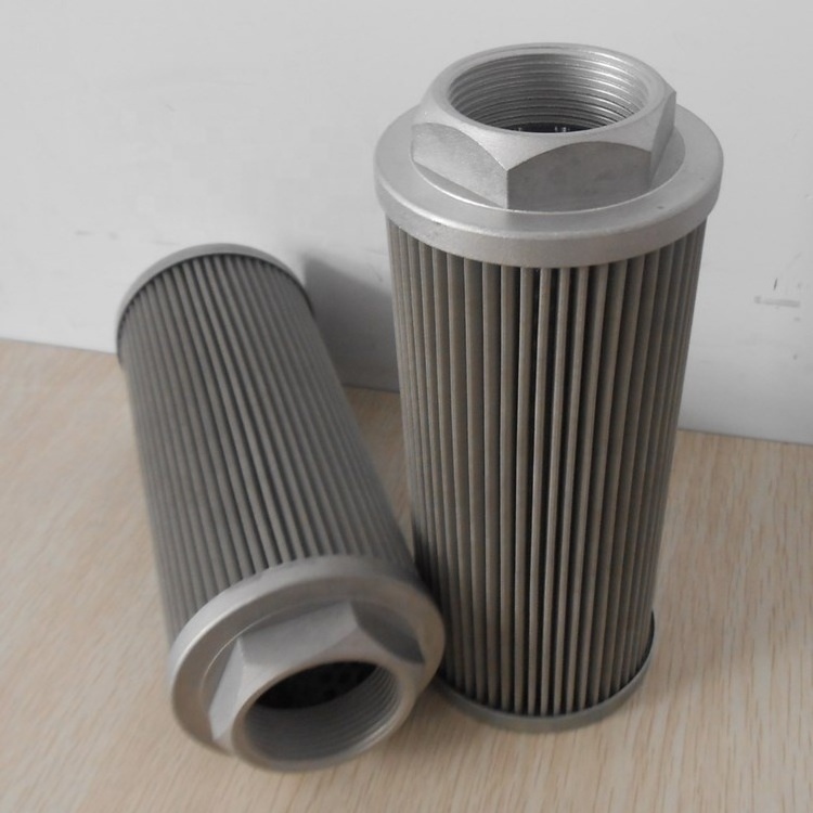 China Supply Hydraulic Suction Oil Filter Element WU-160*100-J Stainless Steel Wire Mesh Washable Filter Cartridge