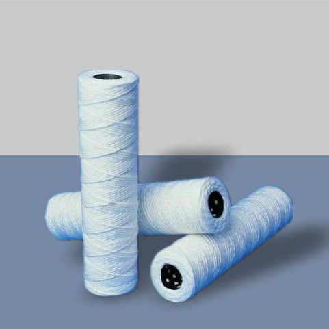 Bleached Cotton String Wound Glycol Filter Cartridge Water Filter