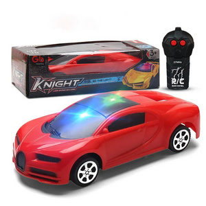 EPT Wholesale Factory Cheap Plastic Cool Light Music Two-way Mini Racing Kids Remote Control Toy Rc Car