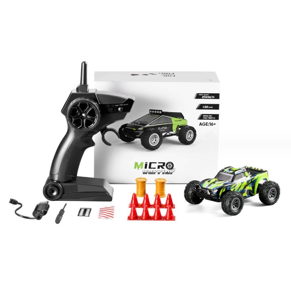 EPT Hot 1:32 Scale 20 Km/h 2.4Ghz High Speed Off-Road Electric Toy Rc Car Remote Control Car