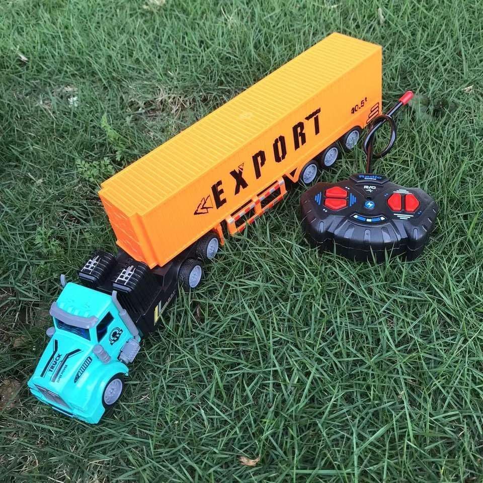 EPT Remote Control Toy Remote Control Semi Truck Toy Rc Container Truck for Kids