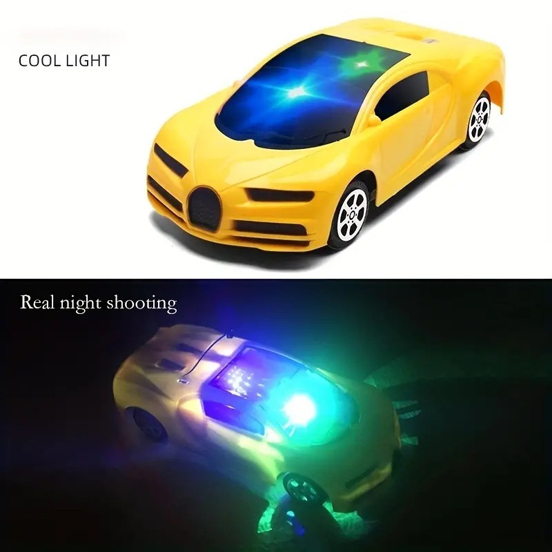 EPT Wholesale Factory Cheap Plastic Cool Light Music Two-way Mini Racing Kids Remote Control Toy Rc Car