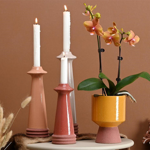 Customizable home wedding multicolor candle holders decorative candle holder for table centerpiece