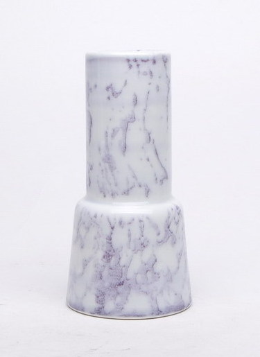 New design thin and tall european table fancy ornament ceramic marble vase for flowers