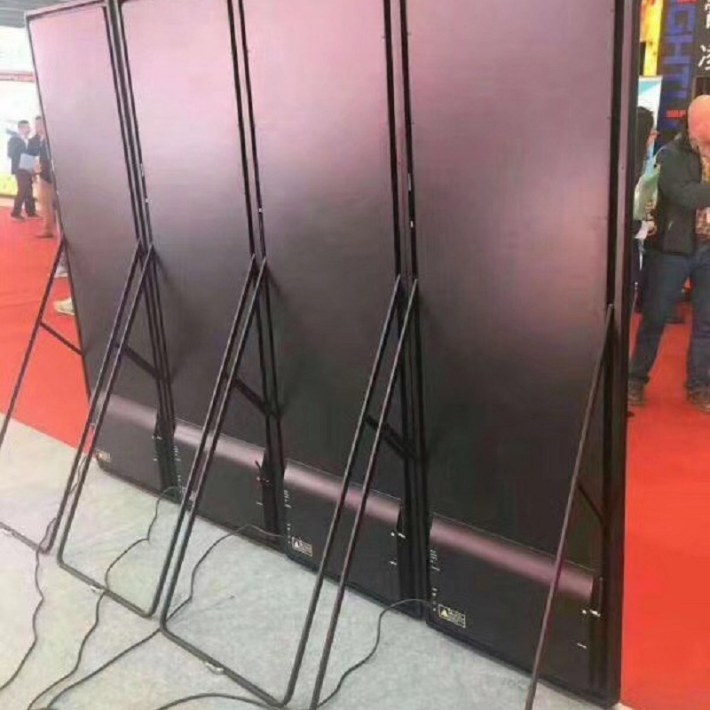 Floor Mobile Digital Signage Wifi Led Poster Outdoor Advertising Screen Vertical Ad Led p2.5 Standing Poster Advertising Screen