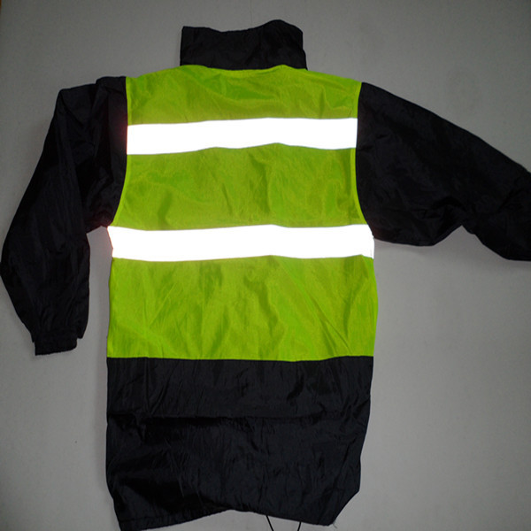 Hi Viz Padded Waterproof Reflective Rain Winter Safety Jackets