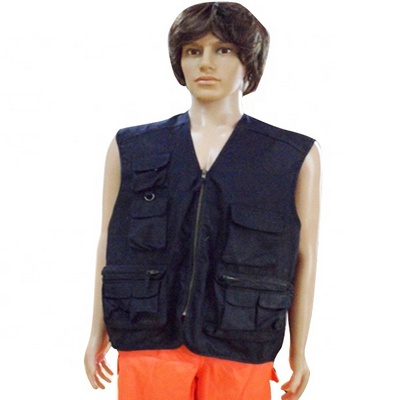 Custom Camping Hunting Multi Pocket Travel Fishing Vest