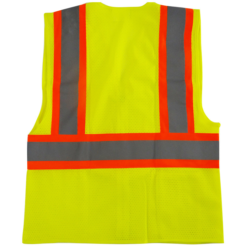 5 Point Breakaway Hi Vis ANSI Class 2 Security Safety Vest reflectorized vest