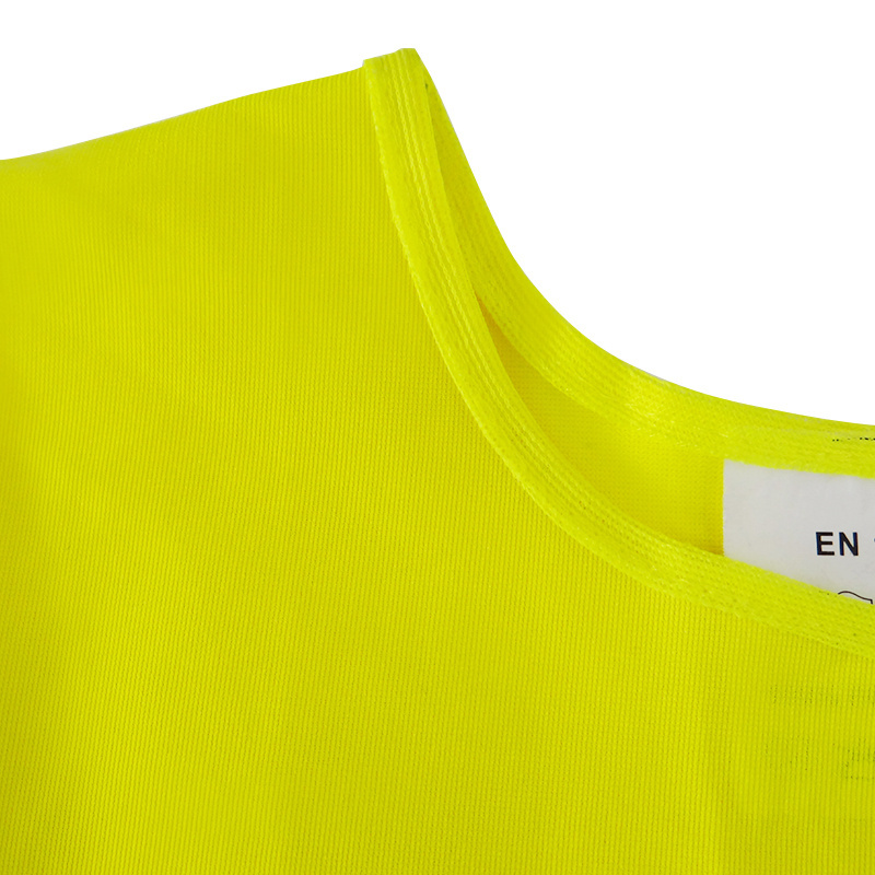 High visible chidern's safety vest with EN 1150 tape for reflex children's vest